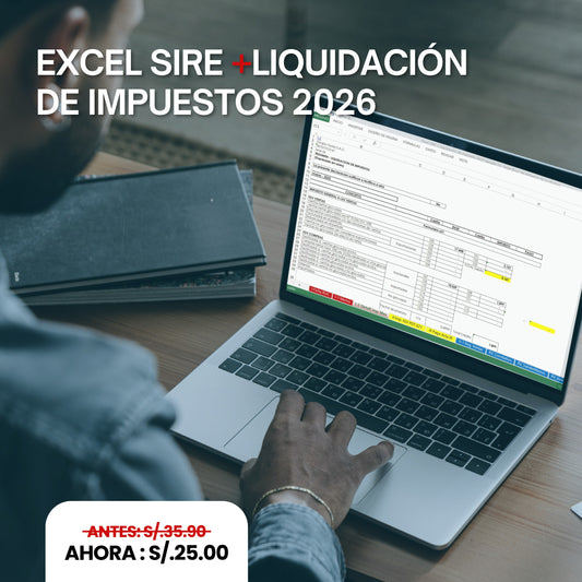 Excel SIRE + Liquidación de Impuesto 2026